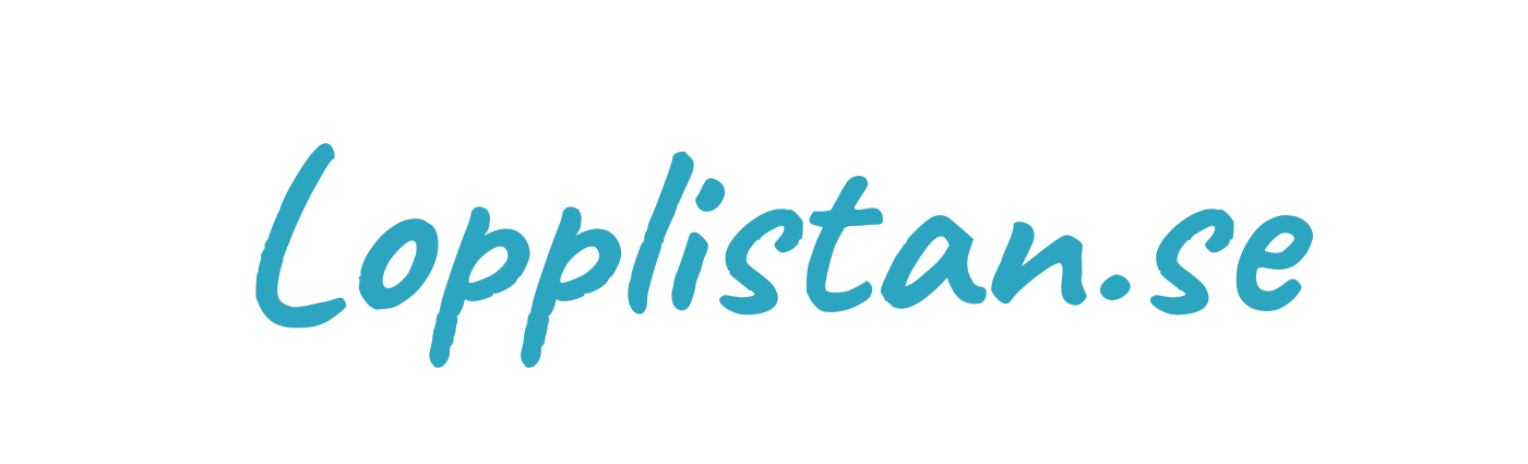 Läskiga lopp kring Halloween